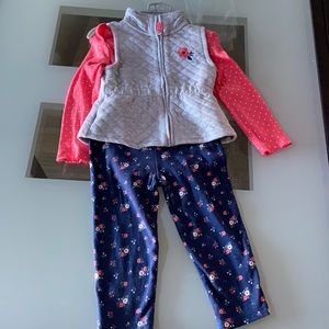 Carter’s vest pant set.